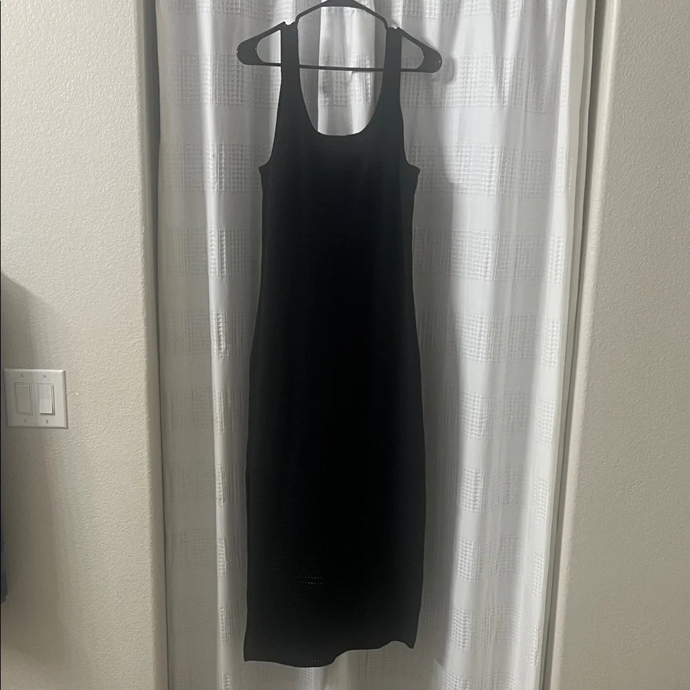 Universal Thread Black Tank Midi Dress - Picture 2 of 4